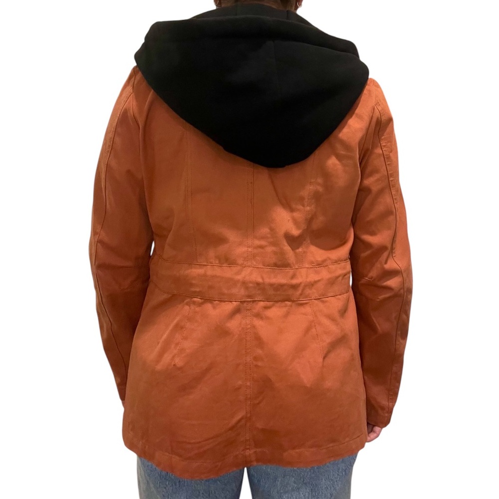 Orange Utility Jacket - Picture 2 of 3